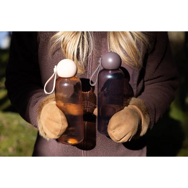 Sticlă maro de călătorie din plastic reciclat 650 ml Tom – Sagaform-image-3