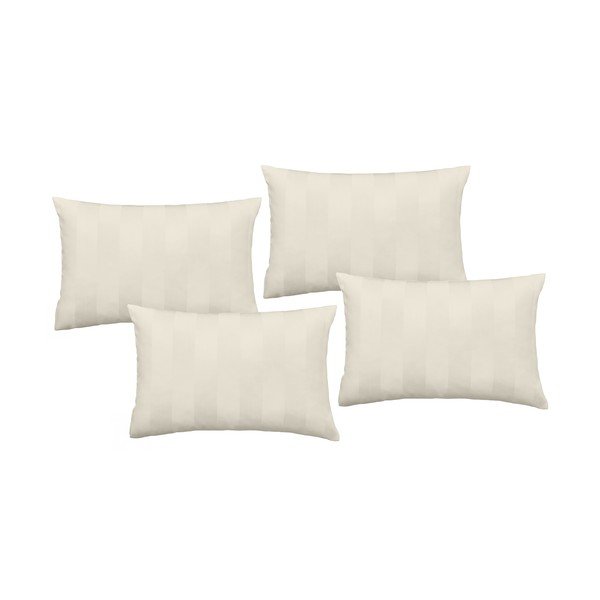 Fețe de pernă 4 buc. din satin 75x50 cm So Soft Satin Stripe – Catherine Lansfield