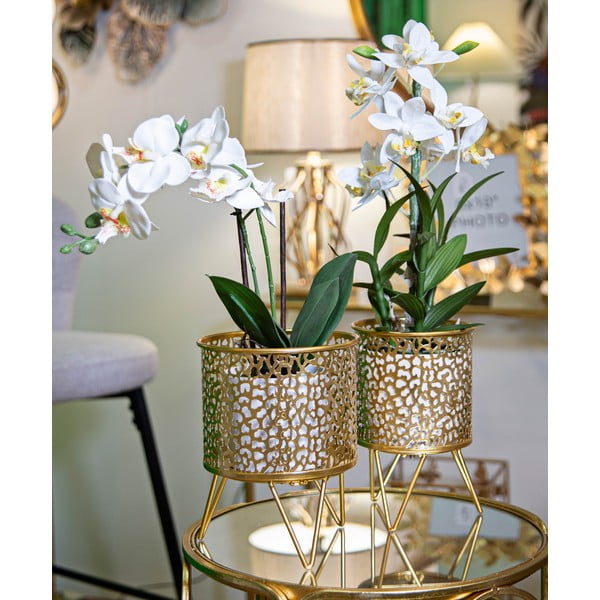 Suporturi pentru flori 2 buc. din metal ø 16 cm (înălțime 20 cm) Piny – Mauro Ferretti-image-1