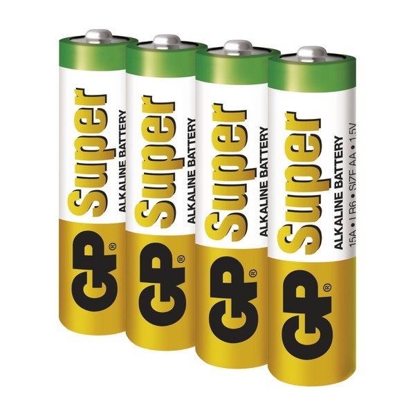 Set 4 baterii alcaline EMOS GP Super AA-image-2