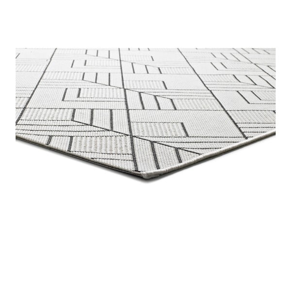 Covor pentru exterior Universal Silvana Caretto, 120 x 170 cm, bej-alb-image-1