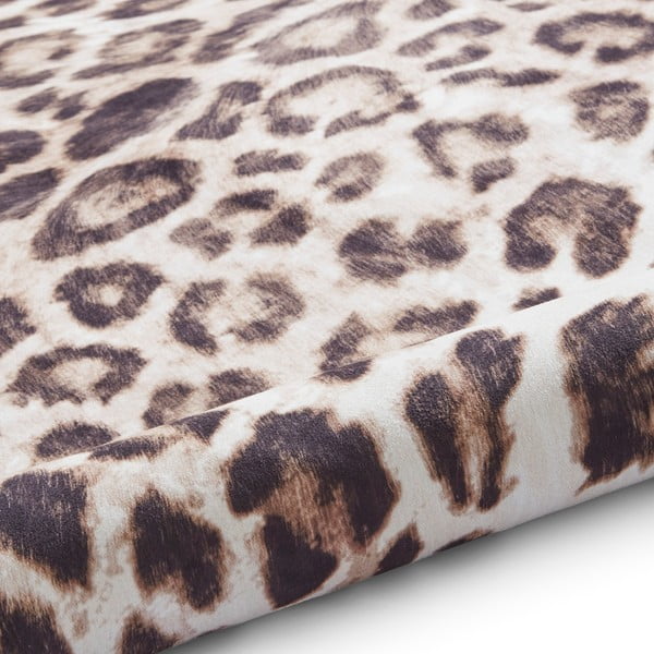 Covor maro/bej 195x155 cm Faux Leopard - Think Rugs-image-3