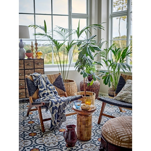 Măsuță auxiliară rotundă din lemn de mango ø 30 cm Yasme – Bloomingville-image-2