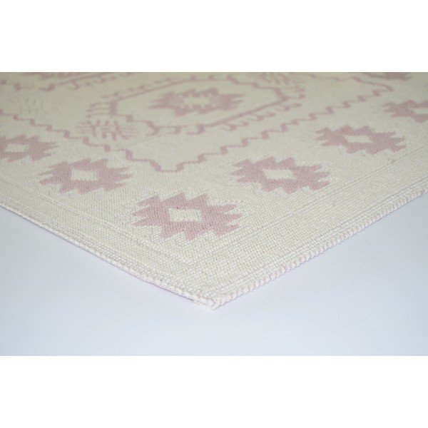 Covor rezistent Vitaus Dahlia, 140 x 200 cm, roz-image-2