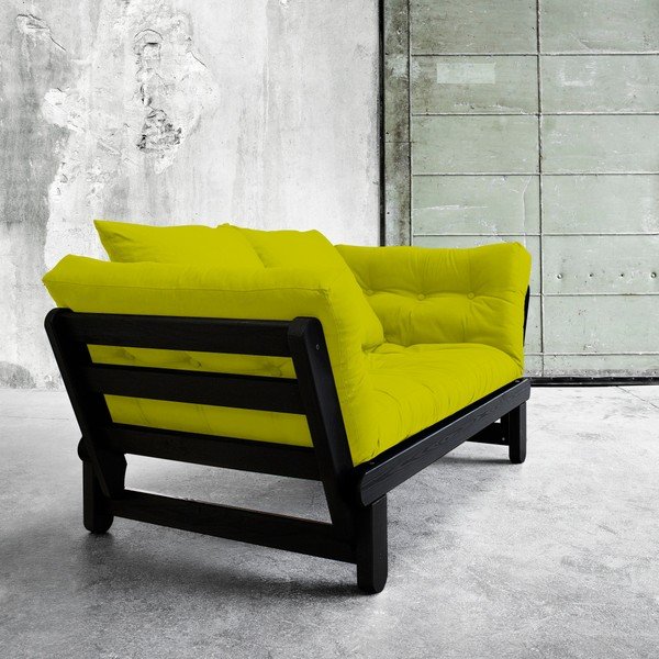 Canapea extensibilă Karup Beat Black/Pistacie-image-1