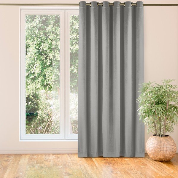 Draperie gri 265x270 cm Vila – Homede-image-1