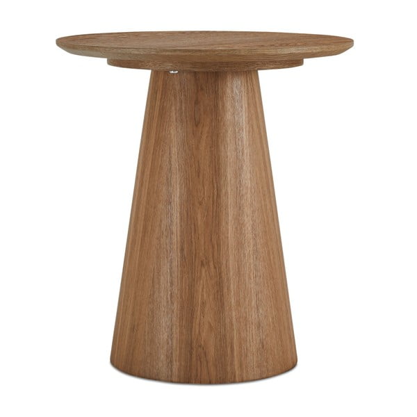 Măsuță de cafea în culoare naturală cu aspect de lemn de stejar ø 45 cm Tango – Furnhouse-image-1