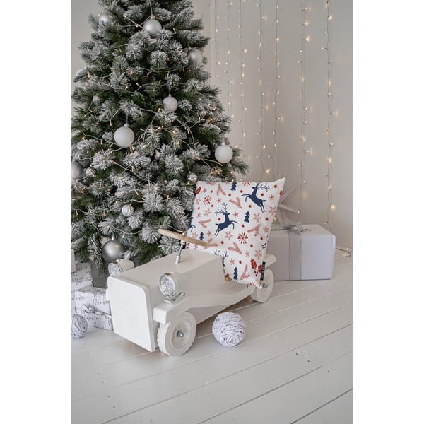 Pernă decorativă 45x45 cm  cu model de Crăciun Christmas Symbols – Butter Kings-image-1