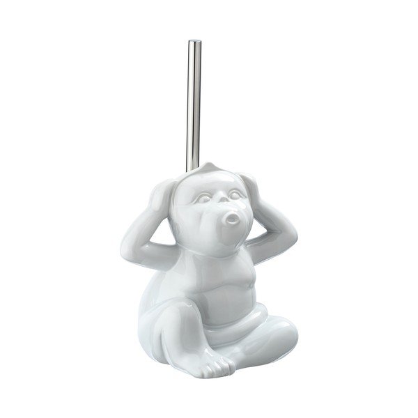 Perie WC ceramică Wenko Monkey Silent-image-1