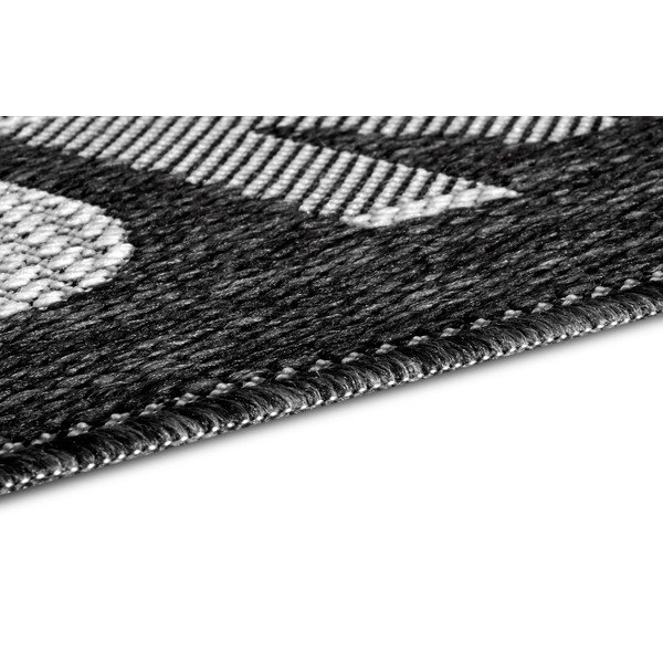 Covoraș intrare Hanse Home Weave Smiley, 50x80 cm, gri antracit-image-3