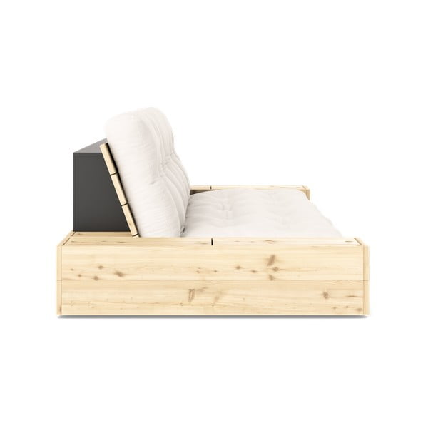 Canapea crem extensibilă 244 cm Base – Karup Design-image-3