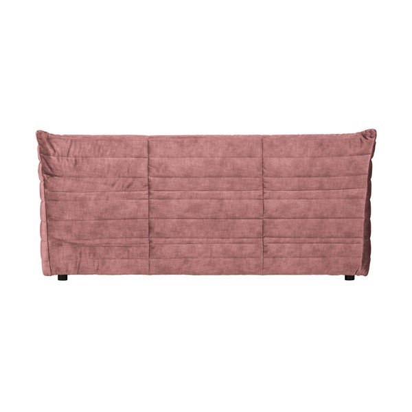 Canapea roz-deschis cu tapițerie din catifea 160 cm Bag – WOOOD-image-2