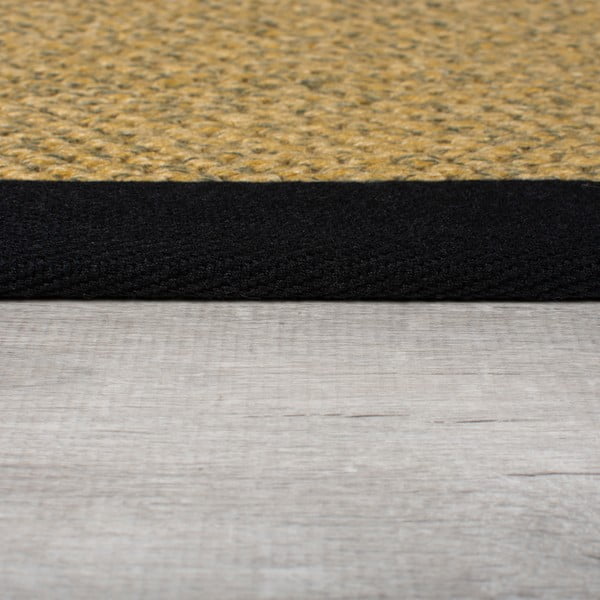 Covor pentru exterior și interior negru/maro deschis 120x170 cm Sisal Look – Flair Rugs-image-4