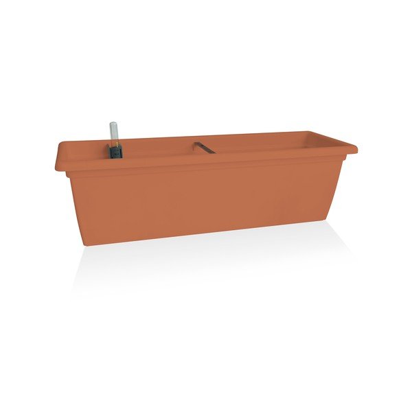 Jardinieră din plastic reciclat cu sistem de auto-irigare 39,5 cm Magnolie 2SMART – Gardenico