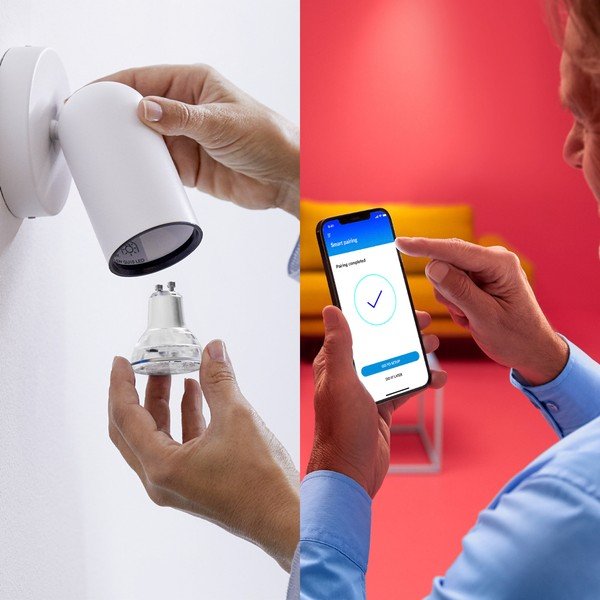Becuri smart LED GU10, 3 buc. 5 W – WiZ-image-1