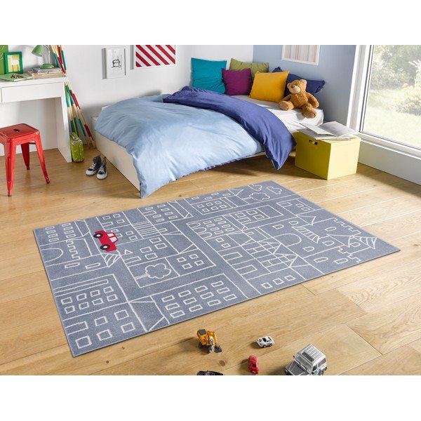 Covor pentru copii Hanse Home Skyscraper Grey, 120x170 cm-image-1