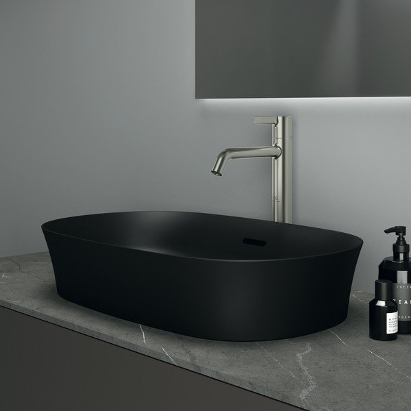 Chiuvetă negru-mat din ceramică 60x38 cm Ipalyss – Ideal Standard-image-1