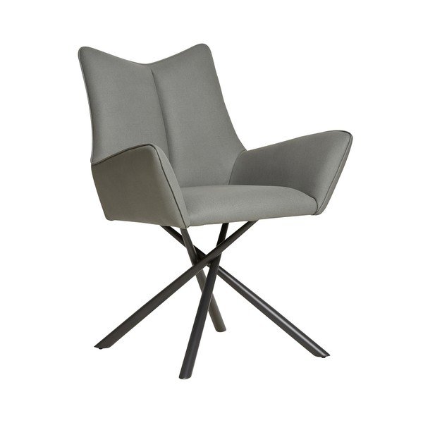 Scaun elegant Marckeric Lucio, gri-image-4