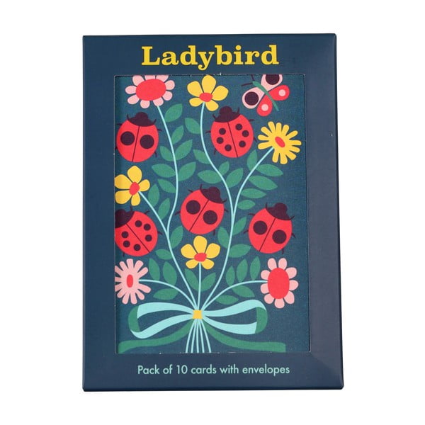 Cărți poștale în set de 10 Ladybird - Rex London