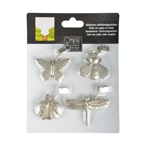 Set 8 agățătoare pentru fața de masă Esschert Design Garden-image-4