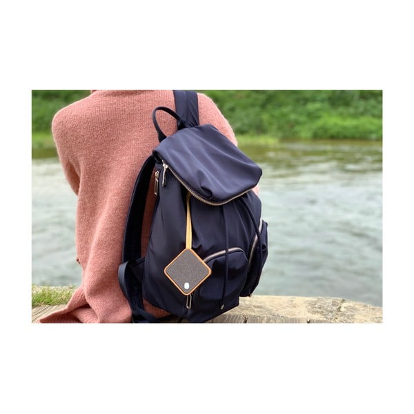 Difuzor bluetooth Gingko Square, maro închis-image-4