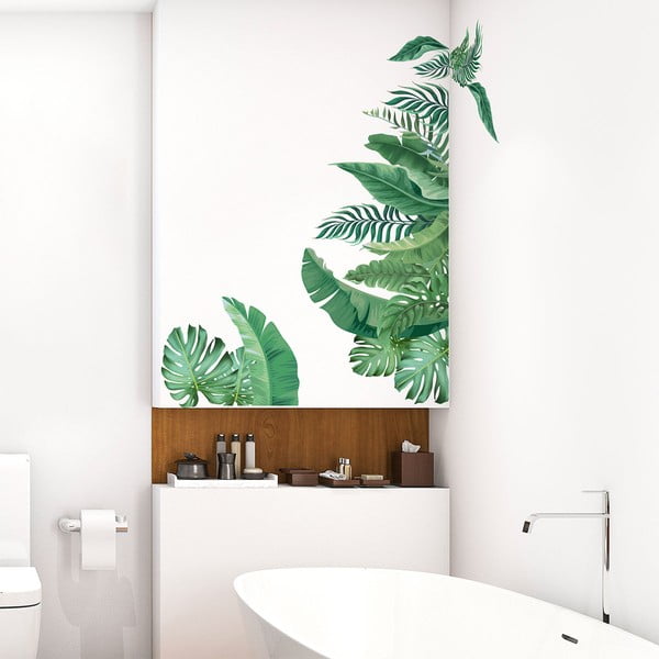 Autocolant de perete 60x90 cm Tropical Leaves – Ambiance-image-3