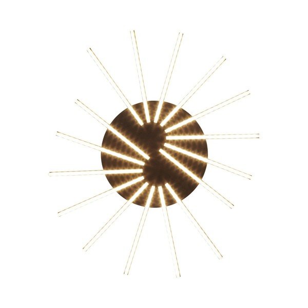 Aplică cu LED Kare Design Radiation Black, negru-image-4