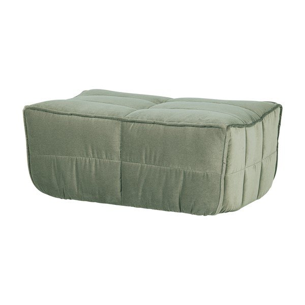Taburet verde cu tapițerie din catifea Cluster – vtwonen-image-2