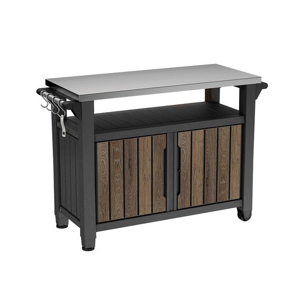 Masă de bar pentru grădină 134x52 cm Deco – Keter-image-2