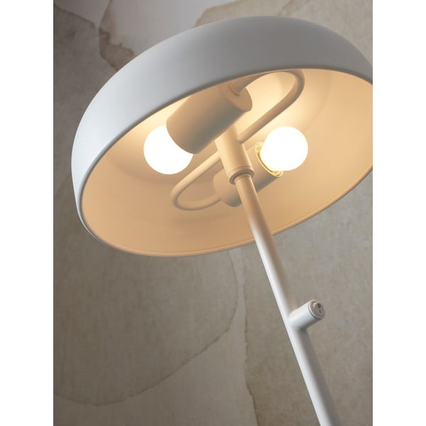 Lampadar alb cu abajur din metal (înălțime 145,5 cm) Porto – it's about RoMi-image-3