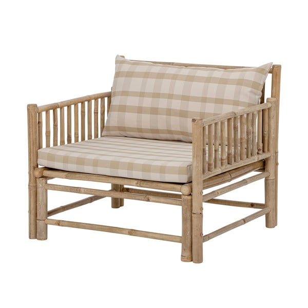 Fotoliu de grădină  natural  din bambus Korfu – Bloomingville-image-3