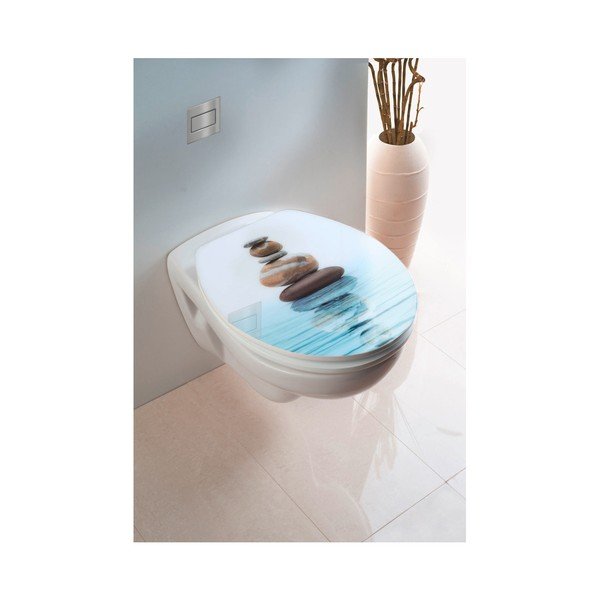 Capac WC cu închidere lentă Wenko Meditation, 45 x 38,8 cm-image-1
