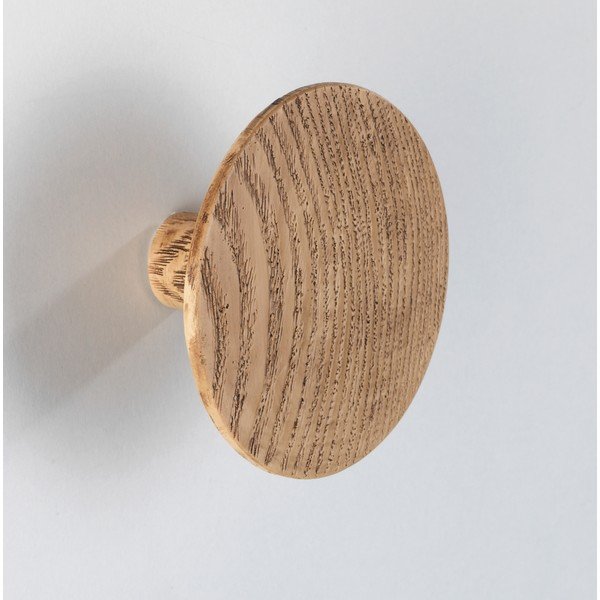 Cârlig de perete Wenko Melle, ⌀ 8 cm, decor lemn stejar-image-3
