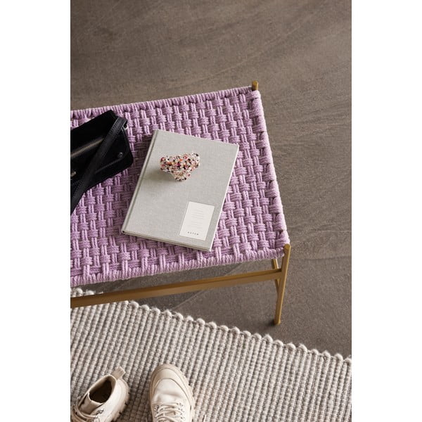 Covor gri deschis reversibil/țesut manual din amestesc de lână 200x300 cm Poppy – Hübsch-image-1