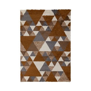 Covor Flair Rugs Nuru, 80 x 150 cm, portocaliu - gri