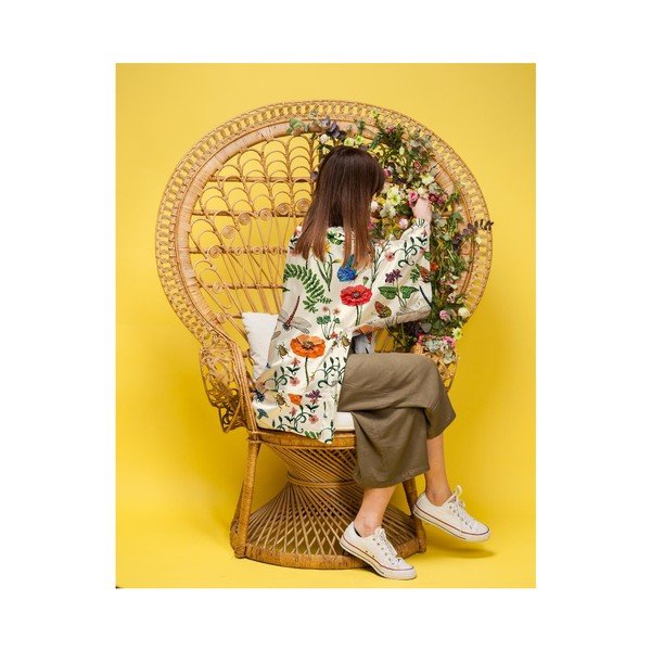 Kimono subțire de damă Madre Selva Insects-image-2