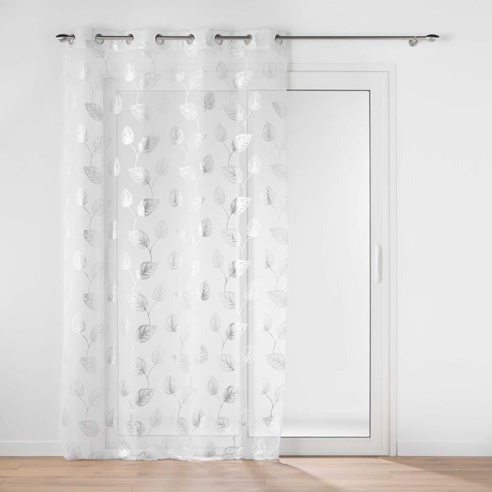 Perdea albă/argintie 140x280 cm Edelia – douceur d\'intérieur