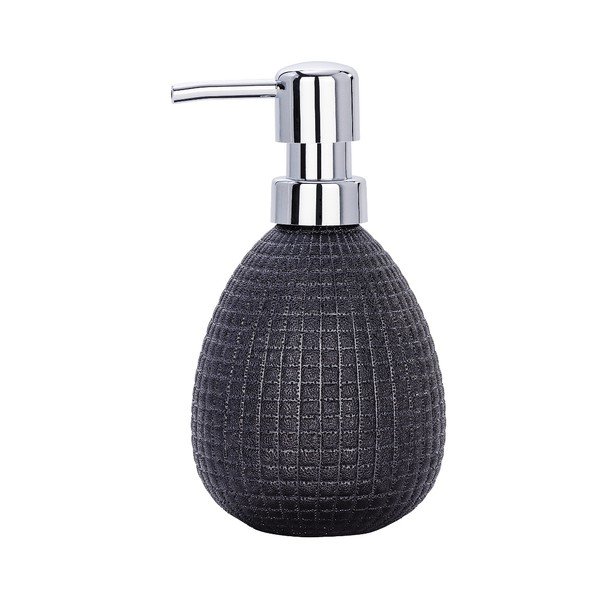 Dispensor ceramic pentru săpun Wenko Polaris Jet, antracit-image-1