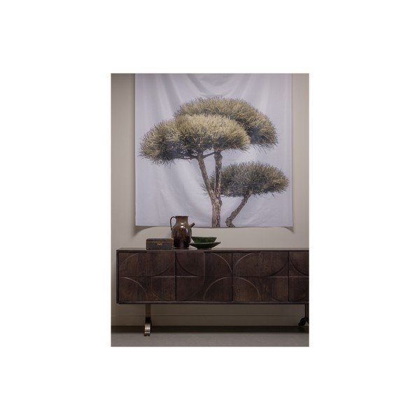 Comodă TV maro închis din lemn de mango 180x70x40 cm Draw – WOOOD-image-1