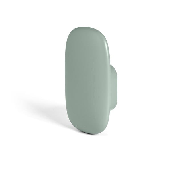 Cârlig verde de montat pe perete din lemn de stejar Gemma Oak Dusty Green – MiaCara