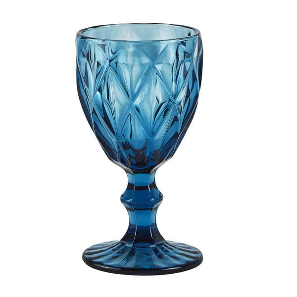 Pahar pentru vin Villa Collection Blue Glass, 250 ml, albastru
