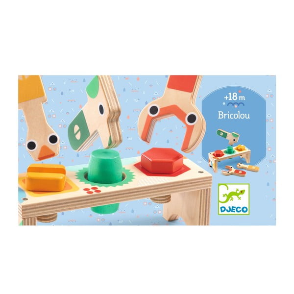 Set de joacă din lemn pentru mici DIY Djeco-image-2