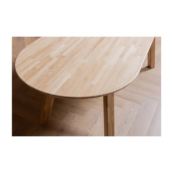 Masă de dining din lemn de stejar 90x220 cm Tablo – WOOOD-image-4