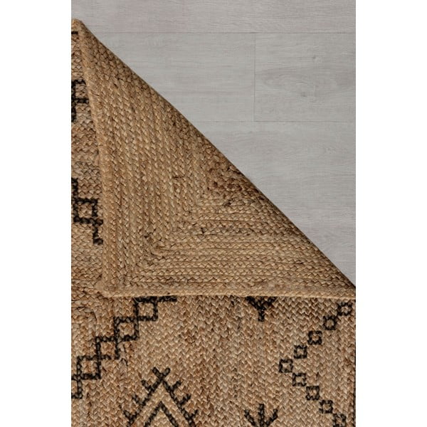 Covor în culoare naturală din iută 120x170 cm Rowen – Flair Rugs-image-3