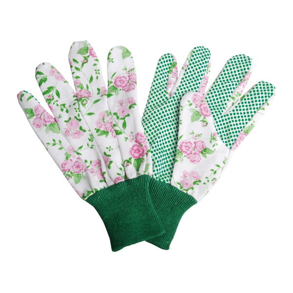 Mănuși de grădinărit Esschert Design Plaque, alb