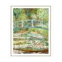 Tablou 40x50 cm Monet: Japanese Footbridge – knor