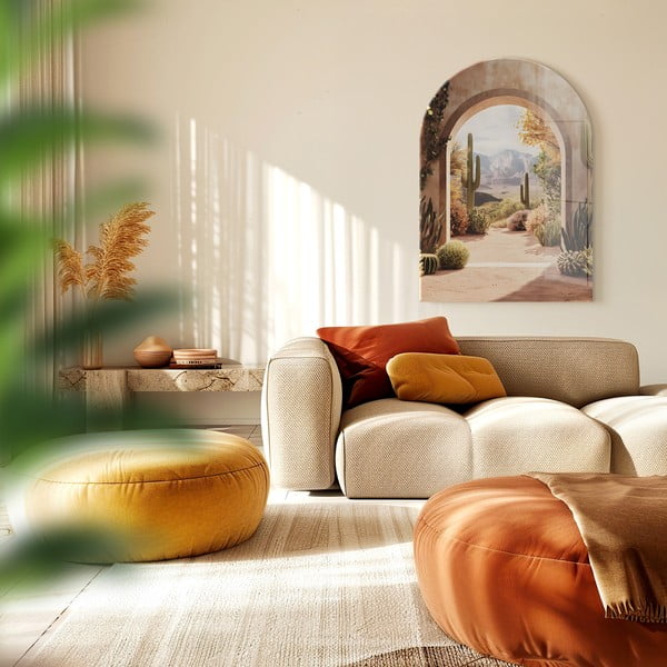 Tablou din sticlă 70x100 cm Cancun – Styler-image-3