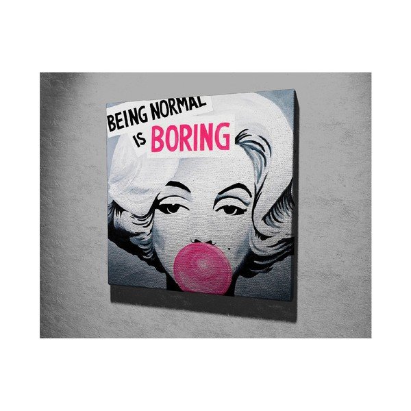 Tablou pe pânză Pop Art, 45 x 45 cm-image-2