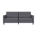 Canapea gri extensibilă 203 cm Hartford – Støraa