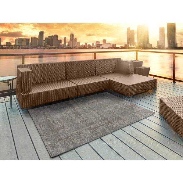 Covor de exterior Universal Luana, 155 x 230 cm, maro-gri-image-1
